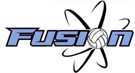 Fusion Volleyball Club Logo